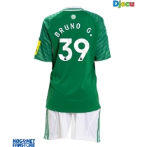 Newcastle United Bruno Guimaraes #39 Gostujuci Dres za djecu 2025-26 Kratak Rukav (+ Kratke hlače)